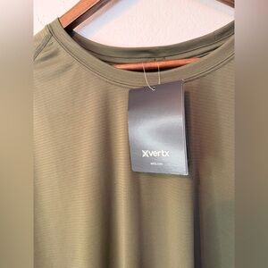 Vertx Men’s Short Sleeve Performance Tee in Olive Green